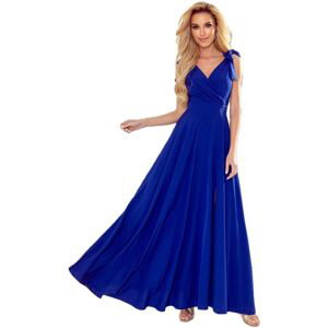 Numoco  Dámské společenské šaty Elena chrpově modrá  Krátké šaty