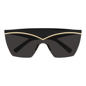 Yves Saint Laurent  Occhiali da Sole Saint Laurent SL 614 Mask 001  sluneční brýle Černá