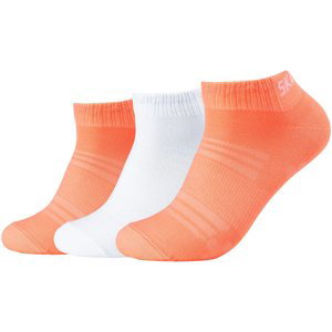 Skechers  3PPK Mesh Ventilation Socks  Sportovní ponožky Oranžová