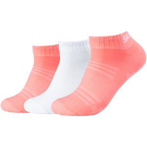 Skechers  3PPK Mesh Ventilation Socks  Sportovní ponožky Růžová