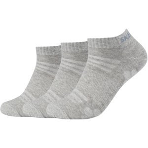 Skechers  3PPK Mesh Ventilation Socks  Sportovní ponožky Šedá
