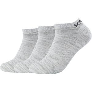 Skechers  3PPK Mesh Ventilation Socks  Sportovní ponožky Šedá