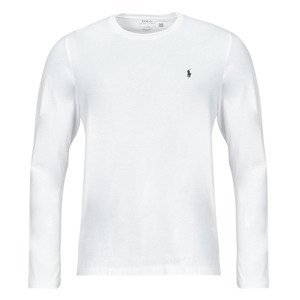 Polo Ralph Lauren  LS CREW NECK  Trička s dlouhými rukávy Bílá
