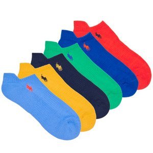 Polo Ralph Lauren  ASX117-SOLIDS-PED-6 PACK  Sportovní ponožky