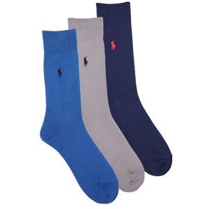 Polo Ralph Lauren  84023PK-MERC 3PK-CREW SOCK-3 PACK  Ponožky