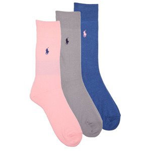 Polo Ralph Lauren  84023PK-MERC 3PK-CREW SOCK-3 PACK  Ponožky