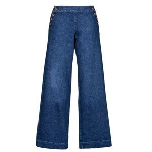 Only  ONLMADISON  Jeans široký střih Modrá
