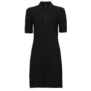 Lauren Ralph Lauren  CHACE-ELBOW SLEEVE-CASUAL DRESS  Krátké šaty Černá