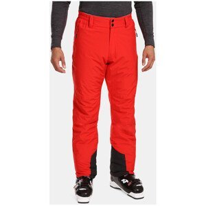 Kilpi  Pánské lyžařské kalhoty  GABONE-M  Kalhoty Červená