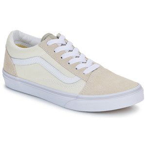 Vans  JN Old Skool NATURAL BLOCK MULTI/TRUE WHITE  Tenisky Dětské Béžová