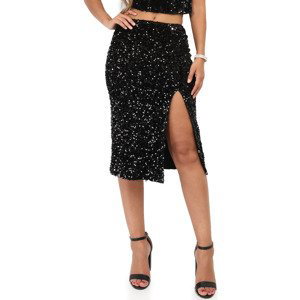 La Modeuse  67720_P157213  Krátké sukně Černá