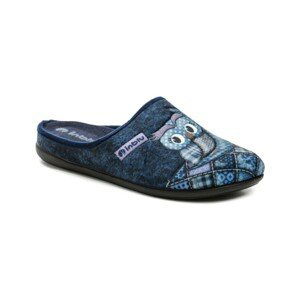 Inblu  GF000018 modrá sovička papuče  Pantofle Modrá