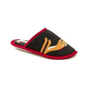Axim  4P24076 černo červené dětské papuče  Pantofle Dětské Černá