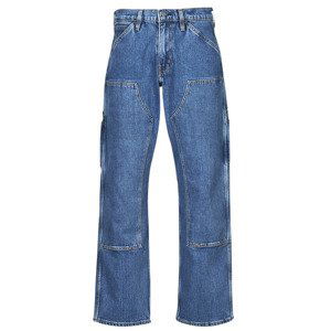 Levis  WORKWEAR 565 DBL KNEE  Rifle rovné Modrá