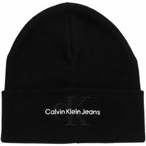 Calvin Klein Jeans  dámská čepice K60K611254 BDS Black  Čepice Černá