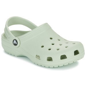 Crocs  Classic Clog K  Pantofle Dětské Zelená