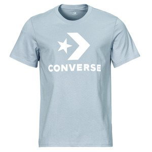 Converse  LOGO STAR CHEV  SS TEE CLOUDY DAZE  Trička s krátkým rukávem Modrá