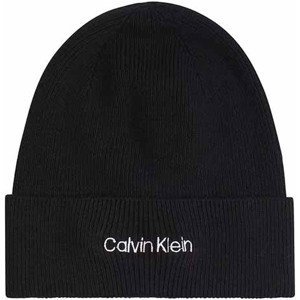 Calvin Klein Jeans  dámská čepice K60K608519 BAX Ck black  Čepice Černá