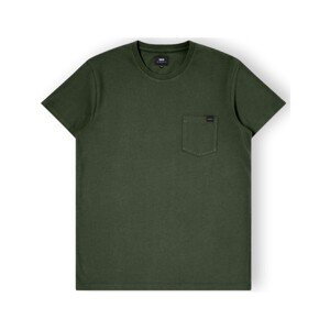 Edwin  Pocket T-Shirt - Kombu Green  Trička & Pola Zelená
