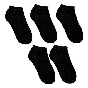 Baci & Abbracci  BACSA001-M-NEGRO  Sportovní ponožky Černá