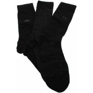 Calvin Klein Jeans  pánské ponožky 701224107001999 black combo  Ponožky Černá