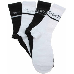 Calvin Klein Jeans  pánské ponožky 701224126001999 black combo  Ponožky Černá