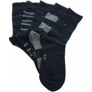 Tommy Hilfiger  pánské ponožky 7012244430010 navy  Ponožky Modrá