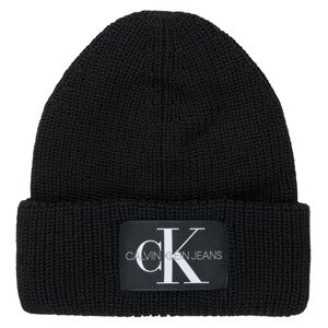 Calvin Klein Jeans  MONOGRAM BEANIE WL  Čepice Černá