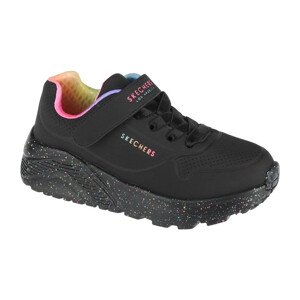 Skechers  Uno Lite Rainbow Specks  Tenisky Dětské Černá