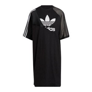 adidas  adidas Adicolor Split Trefoil Tee Dress  Trička s krátkým rukávem Černá