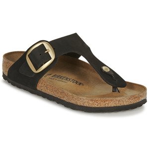 Birkenstock  GIZEH BIG BUCKLE  Žabky Černá