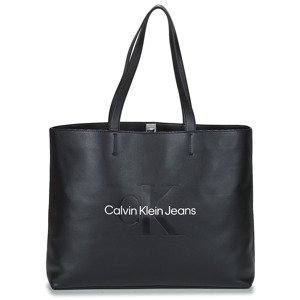 Calvin Klein Jeans  SCULPTED SLIM TOTE34 MONO  Velké kabelky / Nákupní tašky Černá