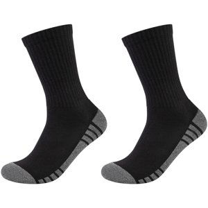 Skechers  2PPK Cushioned Socks  Ponožky Šedá