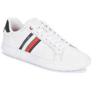 Tommy Hilfiger  ESSENTIAL LEATHER CUPSOLE  Tenisky Bílá