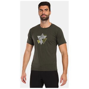 Kilpi  Pánské funkční tričko  MOARE-M  Trička s krátkým rukávem Zelená
