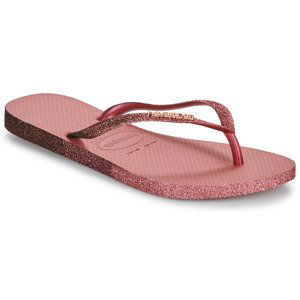 Havaianas  SLIM SPARKLE II  Žabky Růžová