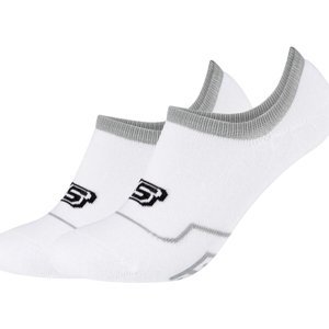 Skechers  2PPK Cushioned Footy Socks  Ponožky Bílá