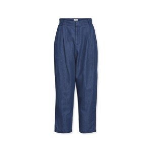 Object  Joanna Trousers - Medium Blue Denim  Kalhoty Modrá