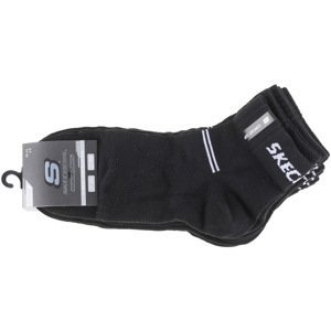 Skechers  5PPK Wm Mesh Ventilation Quarter Socks  Sportovní ponožky Černá