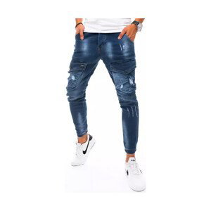 D Street  Pánské džínové kalhoty Mia jeansová  Rifle Modrá