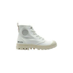 Palladium  PAMPA HI ZIP ORGANIC  Kotníkové boty Bílá