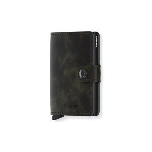 Secrid  Miniwallet - Vintage Olive Black  Peněženky Černá