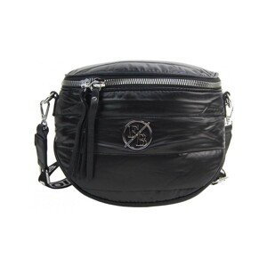 Fashion Bag  Moderní dámská crossbody kabelka / ledvinka černá  Kabelky Černá