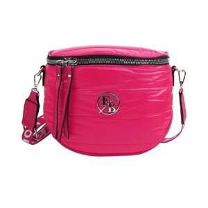 Fashion Bag  Moderní dámská crossbody kabelka / ledvinka fuchsiová růžová  Kabelky Růžová