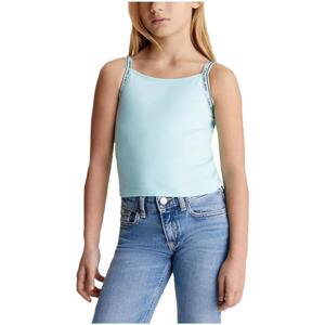 Calvin Klein Jeans  -  Trička s krátkým rukávem Dětské Modrá