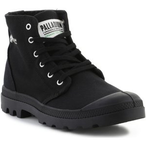 Palladium  Hi Organic II U 77100-008-M Black/Black  Tenisky Černá