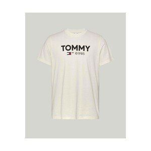 Tommy Hilfiger  DM0DM18264YBH  Trička s krátkým rukávem Bílá