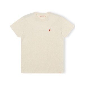 Revolution  T-Shirt Regular 1343 SUR - Off-White/Melange  Trička & Pola Bílá