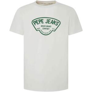 Pepe jeans  -  Trička s krátkým rukávem Bílá