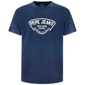 Pepe jeans  -  Trička s krátkým rukávem Modrá